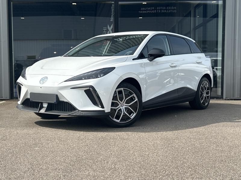 Théobald Occasion MG motor MG4 Berline Electrique blanche